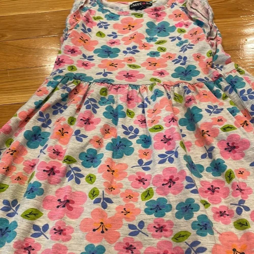 Limited too size small (7) vintage dress floral print